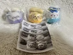 ちいかわ　きゃらまかろん　3点セット　ハチワレ　うさぎ　モモンガ　ガチャガチャ