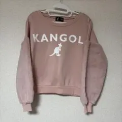 CECIL McBEE × KANGOL コラボ トレーナー 袖ファー