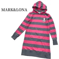 極美品 　マークアンドロナ 　ニット　セットアップ　パーカー　スカート　レッド 2025年最新】mark＆lona パーカーの人気アイテム - メルカリ