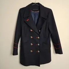 【新品】ZARA ナポレオンコート ジャケット ダブルブレスト 金 ピーコート