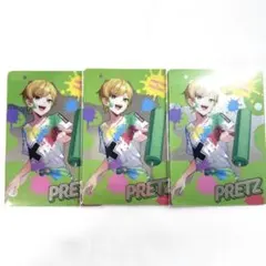 AMPTAKxCOLORS レインボーロード中77% ぷりっつくん カード 等身