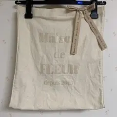 Maison de FUEUR ブランドロゴプリントスクエアトートバッグ