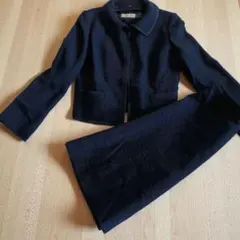 美品【Belle Carrare 】フォーマルスーツ 2way 紺色 卒園 入学