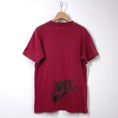 90s NIKE ナイキ 半袖 ロゴ Tシャツ Lサイズ レッド 赤 銀タグ