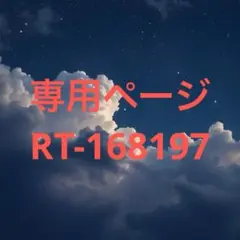 RT-168197 専用ページ