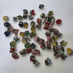 ラペルピン ピンバッジ ブローチ 54個 まとめ売り ゴールド カラフル