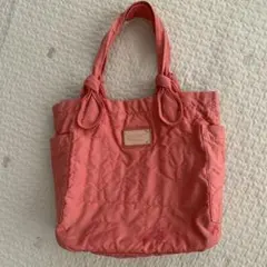 マークジェイコブス　トートバッグ　ピンク系　マザーズバッグ