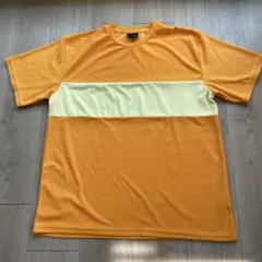 I'm Doraemon オレンジストライプ Tシャツ LLのサムネイル