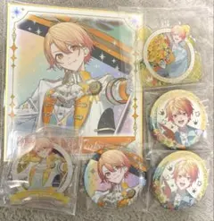 プロセカ　感謝祭　アクリルキーホルダー　缶バッジ　色紙　天馬司