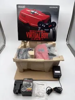 希少 美品 Nintendo バーチャルボーイ 本体 3D 箱 説明書付き