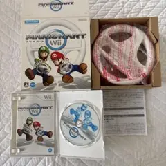 wiiマリオカート　ソフト　ハンドル　セット