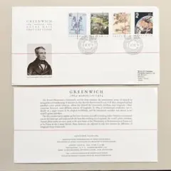 初日カバー　郵便物99枚　イギリス英国　外国（13） 初日カバー（イギリス：グリニッジ本初子午線100周年記念） - メルカリ