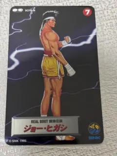 激レア タカラ 餓狼伝説2 コレクションページ ジョー東 綺羅カード