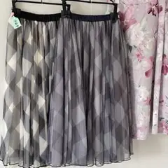 tocco closet スカート 3点まとめ売り 膝丈 フェミニン