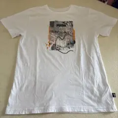 PUMA グラフィックプリント Tシャツ ホワイト