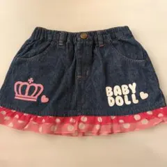 BABY DOLL デニムスカート110cm