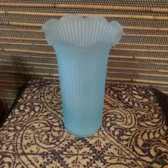 花瓶⭐縦模様⭐フリルデザイン⭐半透明⭐人気商品