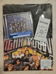 THE RAMPAGE TシャツMサイズ&CD&タワレコレシートセット