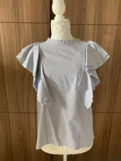 美品！グレースコンチネンタル　ブルーバックレーストップス