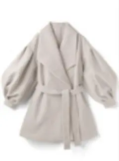 GRL リボンベルト付きスリープコート