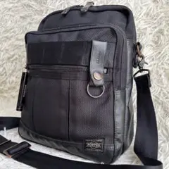 【激レア 美品】ポーター　ヒート　ショルダーバッグ　2層　ライト付き　斜め掛け