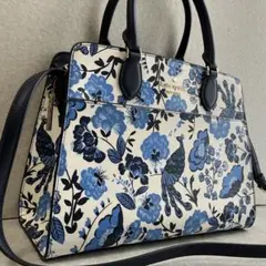 超希少✨超美品✨ケイトスペード マディソン ピーコック フローラル サッチェル
