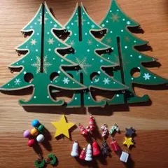 卓上クリスマスツリー （木製）