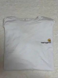 Carhartt Tシャツ ホワイト 刺繍ロゴ Mサイズのサムネイル