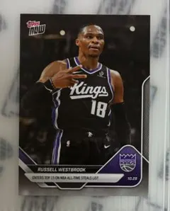 RUSSELL WESTBROOK トレーディングカードTopps Now
