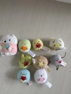 すみっコぐらし てのりぬいぐるみ マスコット 9点まとめ売りのサムネイル