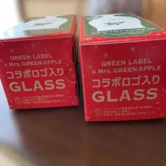 Mrs. GREEN APPLE 淡麗グリーンラベル コラボグラス 2個