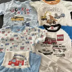 90サイズ　パジャマまとめ売り　トミカ