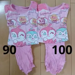 ドキンちゃん　コキンちゃん パジャマセット 90・100サイズ