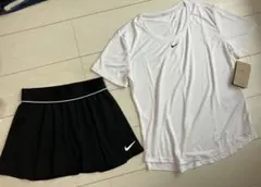 NIKE ナイキ　テニス　ゴルフ　セットアップ　150 160 NIKE ナイキ テニス ゴルフ セットアップ 150 160 - メルカリ