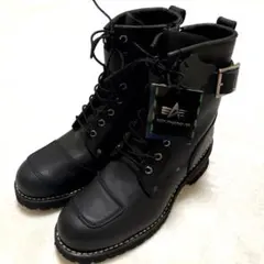 新品未使用Alpha Industries バイカーブーツ ブラック 2026年最新】ALPHA INDUSTRIES バイク 靴の人気アイテム - メルカリ