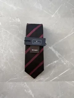 BEAMS F FRANCO BASSI シルク ストライプ ネクタイ