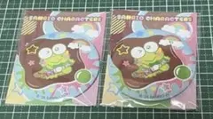 ♦サンリオ×ローソンサンリオキャラクターズオリジナル缶ミラーけろっぴ 2個セット