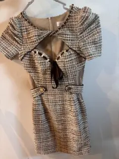 Sugar an ツイードドレス xs
