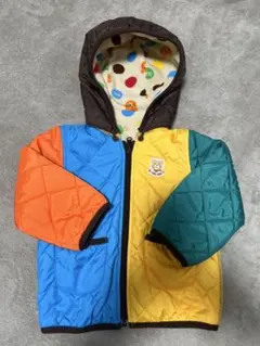 ミキハウスHot Biscuits カラフルアウターリバーシブル 90