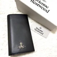 極美品　ヴィヴィアンウエストウッド　長財布　箱付き　未使用に近い　オーブ　レザー