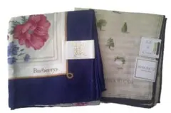 ★未使用 Burberrys バーバリー/ニナリッチ ハンカチ 2枚セット★