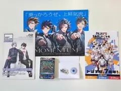 にじフェス2025 入場特典 クラスピンバッジ ブルー、えにまが、他