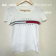 美品　TOMMY HILFIGER　 レディースTシャツ　【SSサイズ値下げ中】