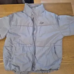 Kappa グレー ナイロンジャケット M