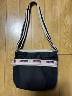 LeSportsac 黒 ショルダーバッグ 日本製
