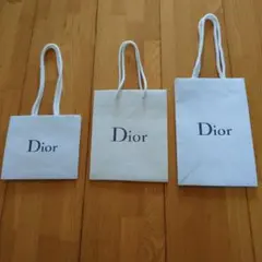Dior ディオール 紙袋 3点セット 良品