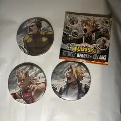 ヒロアカ 原画展　上鳴電気　口田甲司 砂藤力道 缶バッジ セット