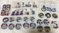 忍たま乱太郎 缶バッジ キーホルダー アクリルスタンド まとめ売り34点セット