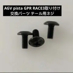 AGV pista GPR RACE3取り付け 交換パーツ テール用ネジのサムネイル