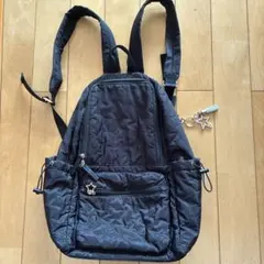 アフタヌーンティー 星柄キルティングバックパック